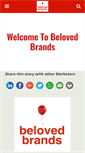 Mobile Screenshot of beloved-brands.com